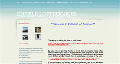 Desktop Screenshot of enfieldloftservices.co.uk